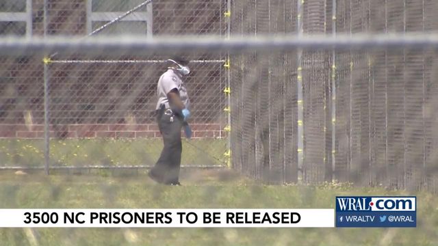 Early release coming for 3,500 NC prisoners Early release coming for 3,500 NC prisoners