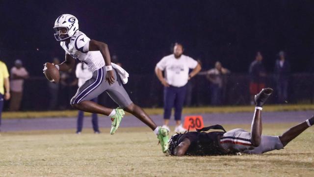 Highlights: Faizon Brandon leads Grimsley past Rolesville in top 10 matchup