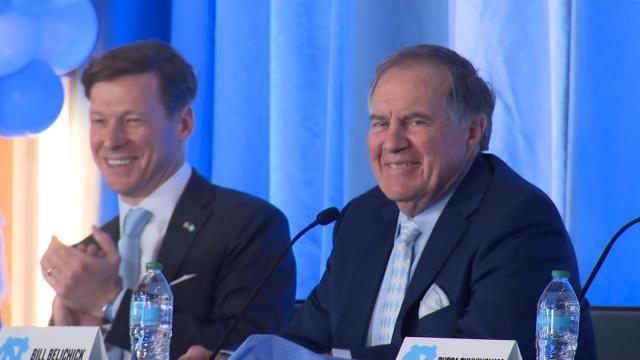 UNC chancellor explains moment team met head coach Bill Belichick