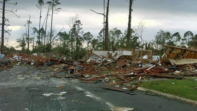 13 years ago today: 30 tornadoes ripped through NC, killing four children & 20 others