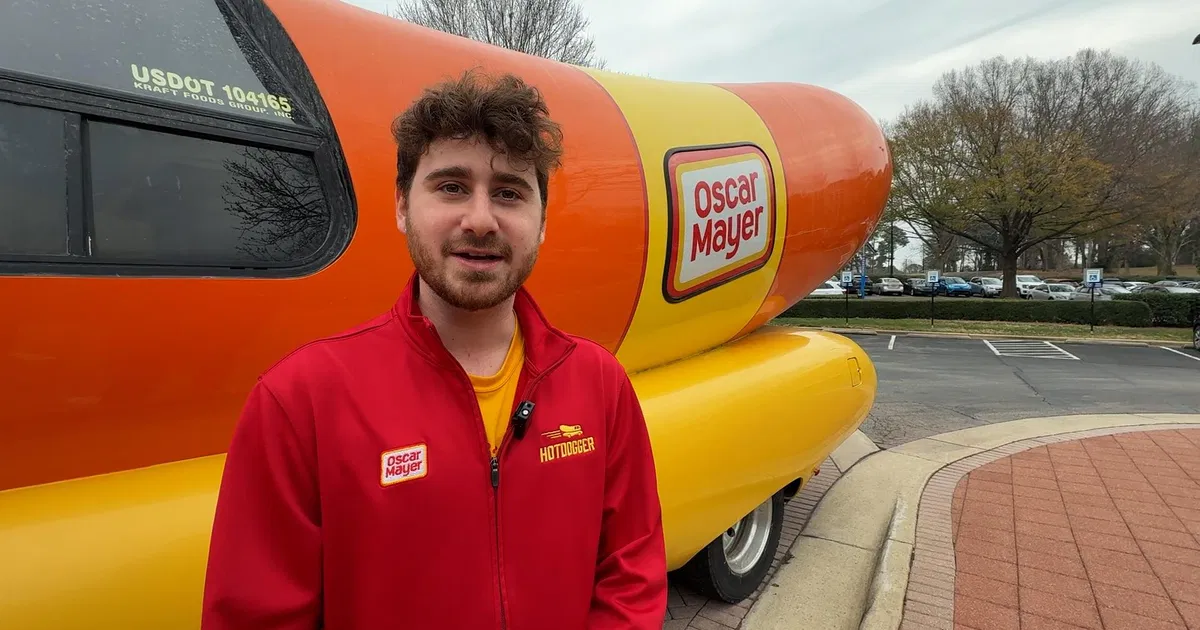 Life between two buns: Cary native hits the road in the Wienermobile